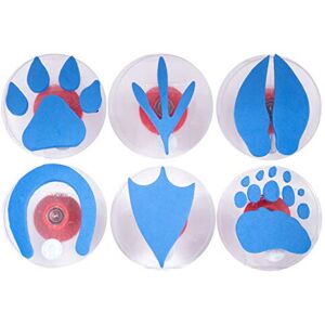 READY 2 LEARN Giant Stampers - Paw Prints - Set of 6 - Easy to Hold Foam Stamps READY 2 LEARN Giant Stampers - Paw Prints - Set of 6 - Easy to Hold Foam Stamps