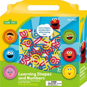 LEAP Sesame Street Learning Shapes and Numbers with Dough 6 1-oz Cans of Sesame Str LEAP Sesame Street Learning Shapes and Numbers with Dough 6 1-oz Cans of Sesame Str