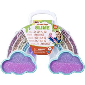Play-Doh Nickelodeon Slime Brand Compound Rainbow Mixing Set Pre Made with Add- Play-Doh Nickelodeon Slime Brand Compound Rainbow Mixing Set Pre Made with Add-
