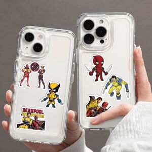 Unbranded Deadpool Wolverine 50pcs Stickers Graffiti Decal Phone Suitcase Cup Decoration Unbranded Deadpool Wolverine 50pcs Stickers Graffiti Decal Phone Suitcase Cup Decoration
