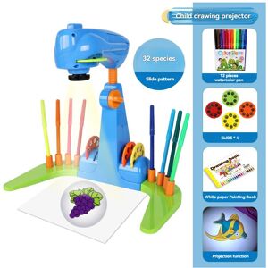 Unbranded (Blue) Enjoy Myself Projection Toy Smart Kids Projection Drawing Sketcher Adjust Unbranded (Blue) Enjoy Myself Projection Toy Smart Kids Projection Drawing Sketcher Adjust