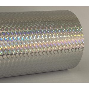 Papierov ulica Plast Roll of Prism Sign Vinyl Holographic 1/4'' Mosaic Self-Adhesive (12 inch x 10 Papierov ulica Plast Roll of Prism Sign Vinyl Holographic 1/4'' Mosaic Self-Adhesive (12 inch x 10