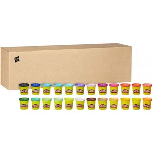 Play-Doh 24-Pack for Toddlers, Non-Toxic Modelling Compound Set with 20 Tools, C Play-Doh 24-Pack for Toddlers, Non-Toxic Modelling Compound Set with 20 Tools, C