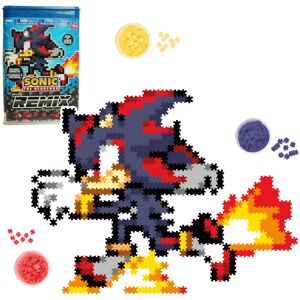 TOMY Jixelz Remix Sonic The Hedgehog Craft Kit - Running Shadow - No Heat or Glue Req TOMY Jixelz Remix Sonic The Hedgehog Craft Kit - Running Shadow - No Heat or Glue Req