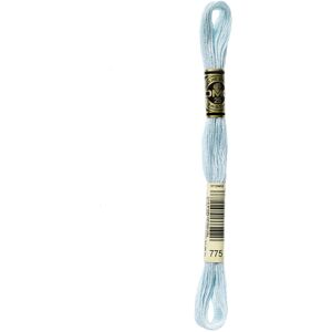DMC 117-775 Six Strand Embroidery Cotton Floss Very Light Baby Blue 8.7-Yard DMC 117-775 Six Strand Embroidery Cotton Floss Very Light Baby Blue 8.7-Yard