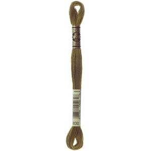 Dmc 6-Strand Embroidery Cotton 8.7yd-Dark Golden Olive Dmc 6-Strand Embroidery Cotton 8.7yd-Dark Golden Olive