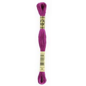 DMC 6-Strand Embroidery Cotton 8.7yd - Dark Fuchsia DMC 6-Strand Embroidery Cotton 8.7yd - Dark Fuchsia