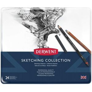 Derwent Sketching Collection Metal Tin 24 Count (34306) Derwent Sketching Collection Metal Tin 24 Count (34306)
