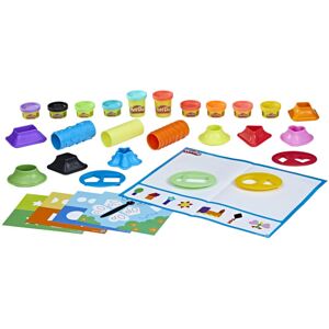 Play-Doh Shapes and Colors Set 5 Activity Playmats 15 Tools & 10 Cans of Assor Play-Doh Shapes and Colors Set 5 Activity Playmats 15 Tools & 10 Cans of Assor