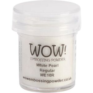 Wow Toys Embossing Powder 15ml White Pearl Wow Toys Embossing Powder 15ml White Pearl