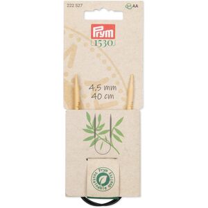 Prym 16"" Circular Bamboo 4.5mm Knitting Needles Natural Prym 16"" Circular Bamboo 4.5mm Knitting Needles Natural