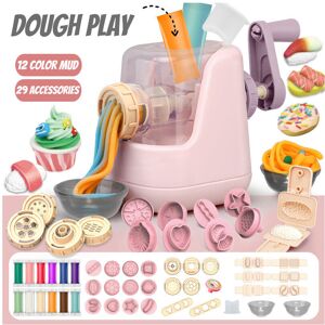 DINAMR Set Dough Play Tools Noodle Grinder Diy Clay Toy Kids Gift Ice Cream Machine DINAMR Set Dough Play Tools Noodle Grinder Diy Clay Toy Kids Gift Ice Cream Machine
