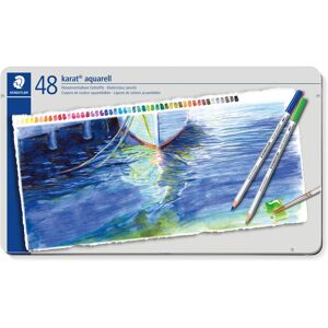 STAEDTLER 125 M48 Karat Aquarell Watercolour Colouring Pencil - Assorted Colours STAEDTLER 125 M48 Karat Aquarell Watercolour Colouring Pencil - Assorted Colours