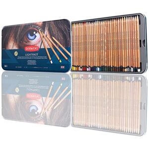 Derwent 2302721 Lightfast Pencils Tin Round,Premium Core Strength,Creamy Texture Derwent 2302721 Lightfast Pencils Tin Round,Premium Core Strength,Creamy Texture