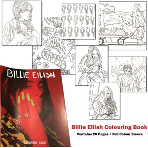 Billie Eilish Colouring Book - Artist - 1 - Merch - 2024-03-27 - Colouring Book Billie Eilish Colouring Book - Artist - 1 - Merch - 2024-03-27 - Colouring Book