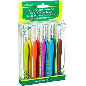 clover 3674 Amour Crochet Hook Set, 1 clover 3674 Amour Crochet Hook Set, 1