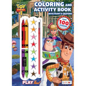 Disney Toy Story 4 Official Coloring Book with Paints and Crayons Multicolor Disney Toy Story 4 Official Coloring Book with Paints and Crayons Multicolor