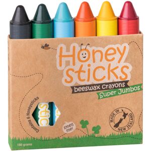 Honeysticks 100% Natural Beeswax Crayons, Jumbo Size Crayons for Toddlers and Ki Honeysticks 100% Natural Beeswax Crayons, Jumbo Size Crayons for Toddlers and Ki