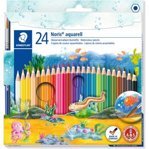 STAEDTLER 144 10NC24 Noris Aquarell Watercolour Pencils - Assorted Colours (Pack STAEDTLER 144 10NC24 Noris Aquarell Watercolour Pencils - Assorted Colours (Pack