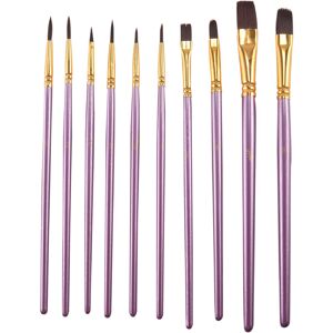 Typecat 20Pcs Paint Brush Set Artist Paint Brushes for Watercolor, Oil Paintings Canvas, Typecat 20Pcs Paint Brush Set Artist Paint Brushes for Watercolor, Oil Paintings Canvas,