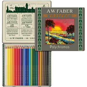 Faber CASTELL Limited Edition 111th Anniversary - Tin of 24 Polychromos Artists' Faber CASTELL Limited Edition 111th Anniversary - Tin of 24 Polychromos Artists'
