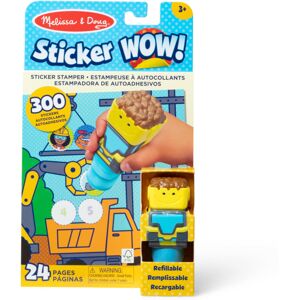 Melissa & Doug Sticker Wow! 24-Page Activity Pad and Sticker Stamper 300 Sticke Melissa & Doug Sticker Wow! 24-Page Activity Pad and Sticker Stamper 300 Sticke