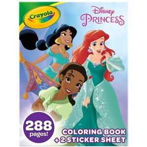 Crayola Disney Princess Coloring Book with Stickers Gift for Kids 288 Pages Ages Crayola Disney Princess Coloring Book with Stickers Gift for Kids 288 Pages Ages