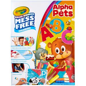 Crayola Color Wonder Alpha Pets Mess Free Coloring for Toddlers Alphabet Colorin Crayola Color Wonder Alpha Pets Mess Free Coloring for Toddlers Alphabet Colorin