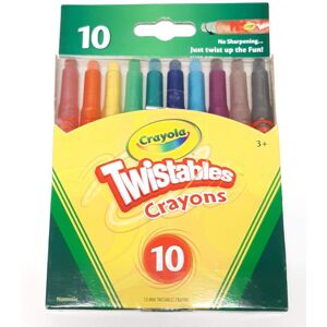 Crayola MIN TWST CRAYON 10PK BX Crayola MIN TWST CRAYON 10PK BX