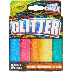 Crayola Glitter Chalk 5ct Crayola Glitter Chalk 5ct