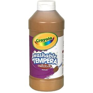 Crayola Artista II Washable Tempera Paint Brown 16 oz Crayola Artista II Washable Tempera Paint Brown 16 oz