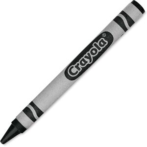 Crayola Crayons Black Single Color Crayon Refill 12 Count Bulk Crayons Schoo Crayola Crayons Black Single Color Crayon Refill 12 Count Bulk Crayons Schoo
