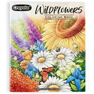 Crayola Wildflower Coloring Book (40 Pages) Premium Adult Coloring Pages for S Crayola Wildflower Coloring Book (40 Pages) Premium Adult Coloring Pages for S