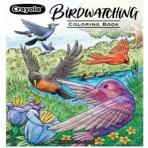 Crayola Bird Coloring Book (40pgs) Adult Coloring Pages 8.5 x 10 Stress Relie Crayola Bird Coloring Book (40pgs) Adult Coloring Pages 8.5 x 10 Stress Relie