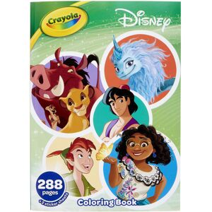 Crayola 288pg Disney Animation Coloring Book with Sticker Sheets Gift for Girls Crayola 288pg Disney Animation Coloring Book with Sticker Sheets Gift for Girls