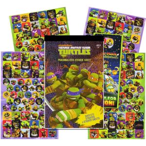Nickelodeon Teenage Mutant Ninja Turtles Sticker Pad - Over 270 TMNT Stickers Plus Door Hang Nickelodeon Teenage Mutant Ninja Turtles Sticker Pad - Over 270 TMNT Stickers Plus Door Hang
