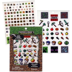 TUGOKU Kids CameraMinecraft Sticker Book Includes Puffy Stickers Over 300 Stic TUGOKU Kids CameraMinecraft Sticker Book Includes Puffy Stickers Over 300 Stic