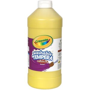 Crayola Washable Tempera Paint For Kids Yellow Paint Classroom Supplies Non T Crayola Washable Tempera Paint For Kids Yellow Paint Classroom Supplies Non T