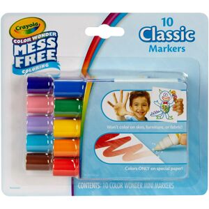 Crayola Color Wonder Mess Free Coloring Markers 10-Pack Crayola Color Wonder Mess Free Coloring Markers 10-Pack