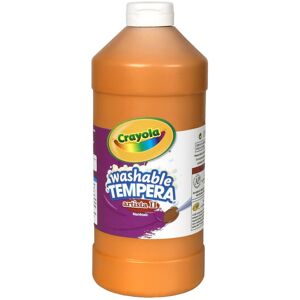 Crayola Washable Tempera Paint For Kids Orange Paint Classroom Supplies Non-T Crayola Washable Tempera Paint For Kids Orange Paint Classroom Supplies Non-T