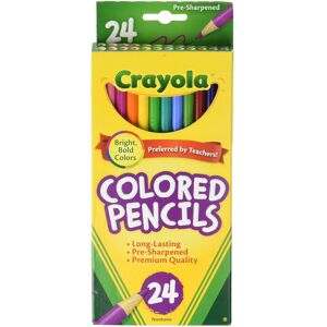 Crayola Colored Pencil 24 count each (Pack of 2) Crayola Colored Pencil 24 count each (Pack of 2)
