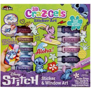Cra-Z-Art Stitch CRA-Z-Gels 3D Deluxe DIY Sticker Maker Set Great for Boys and Girls Ages Cra-Z-Art Stitch CRA-Z-Gels 3D Deluxe DIY Sticker Maker Set Great for Boys and Girls Ages