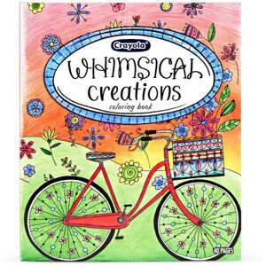 Crayola Whimsical Creations Coloring Book for Adults (40pgs) Adult Coloring Pag Crayola Whimsical Creations Coloring Book for Adults (40pgs) Adult Coloring Pag