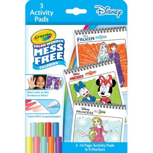Crayola Disney Color Wonder Bundle (3 Pack) Mess Free Activity Pads & Markers Crayola Disney Color Wonder Bundle (3 Pack) Mess Free Activity Pads & Markers