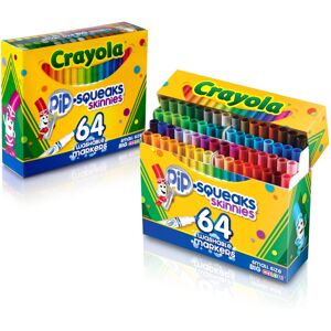 Crayola Pip-Squeaks Skinnies Kids' Color Choice Box Assorted Colors Box Of 64 Crayola Pip-Squeaks Skinnies Kids' Color Choice Box Assorted Colors Box Of 64