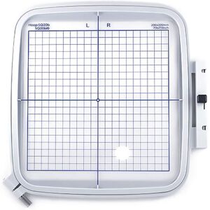 Janome SQ20B - 7.9"""" x 7.9"""" Embroidery Hoop fits MC500E 400E and More Janome SQ20B - 7.9"""" x 7.9"""" Embroidery Hoop fits MC500E 400E and More