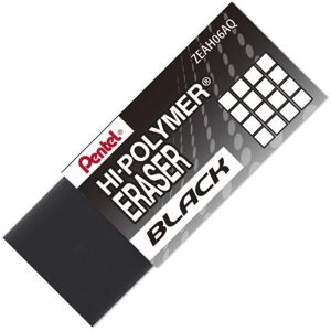 Pentel Hi-Polymer Block Eraser Small Black 48 Count (Pack of 1) (ZEAH06AQ) Pentel Hi-Polymer Block Eraser Small Black 48 Count (Pack of 1) (ZEAH06AQ)
