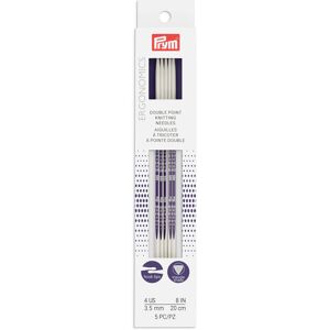 Prym Pyrm Ergonomics 8-Inch Double-Point Knitting Needle Size 4 (5-Pack) Prym Pyrm Ergonomics 8-Inch Double-Point Knitting Needle Size 4 (5-Pack)