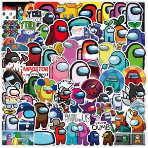 Unbranded (100pcs) 100pcs New Among Us Sticker Bomb Pack Diy Imposter Crew Set Decal Quali Unbranded (100pcs) 100pcs New Among Us Sticker Bomb Pack Diy Imposter Crew Set Decal Quali
