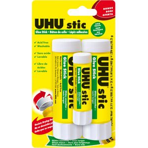 Staedtler UHU Stic Glue Stick Solvent Free Washable Screw on Cap for School Crafts S Staedtler UHU Stic Glue Stick Solvent Free Washable Screw on Cap for School Crafts S